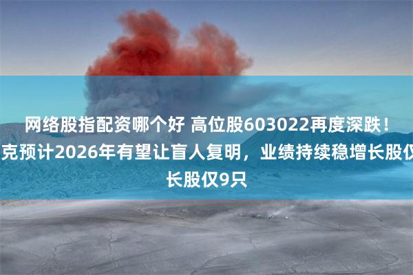 网络股指配资哪个好 高位股603022再度深跌！马斯克预计2026年有望让盲人复明，业绩持续稳增长股仅9只